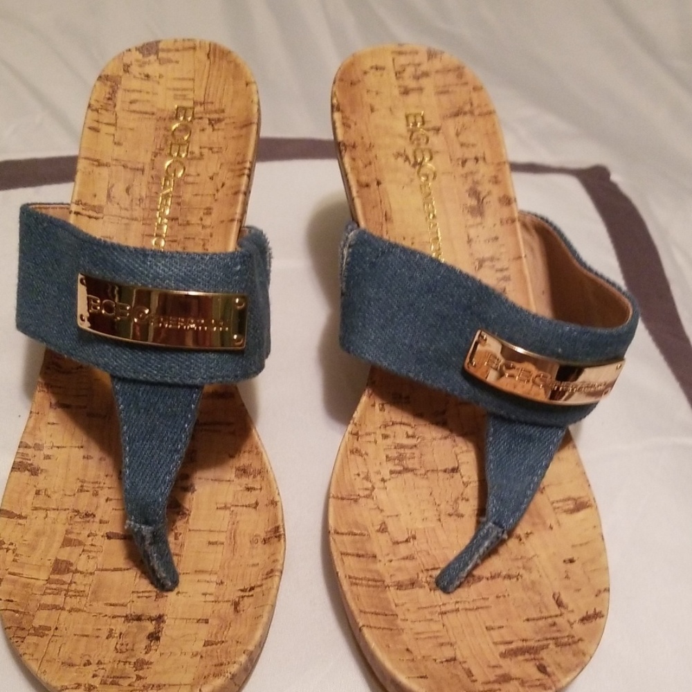 Denim wedge/New